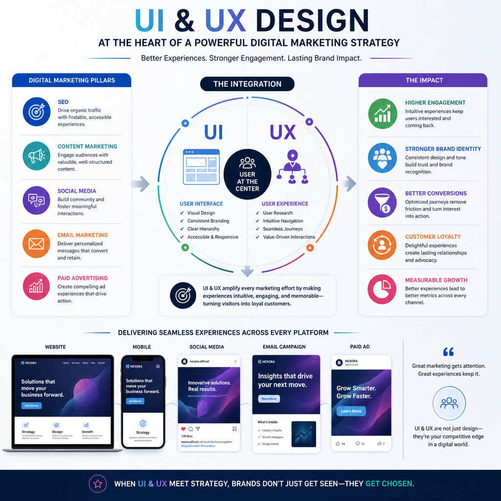 Elevate Your Brand with UI & UX Design Services