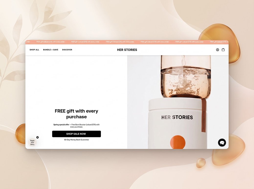 Her Stories Showcase Mockup
