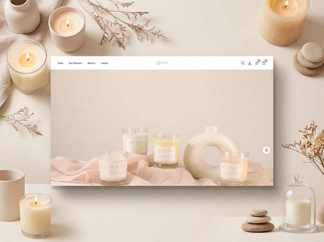 MJ & Co. Showcase Mockup