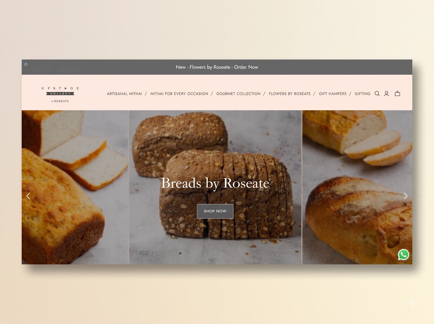 Upstage Collect Showcase Mockup