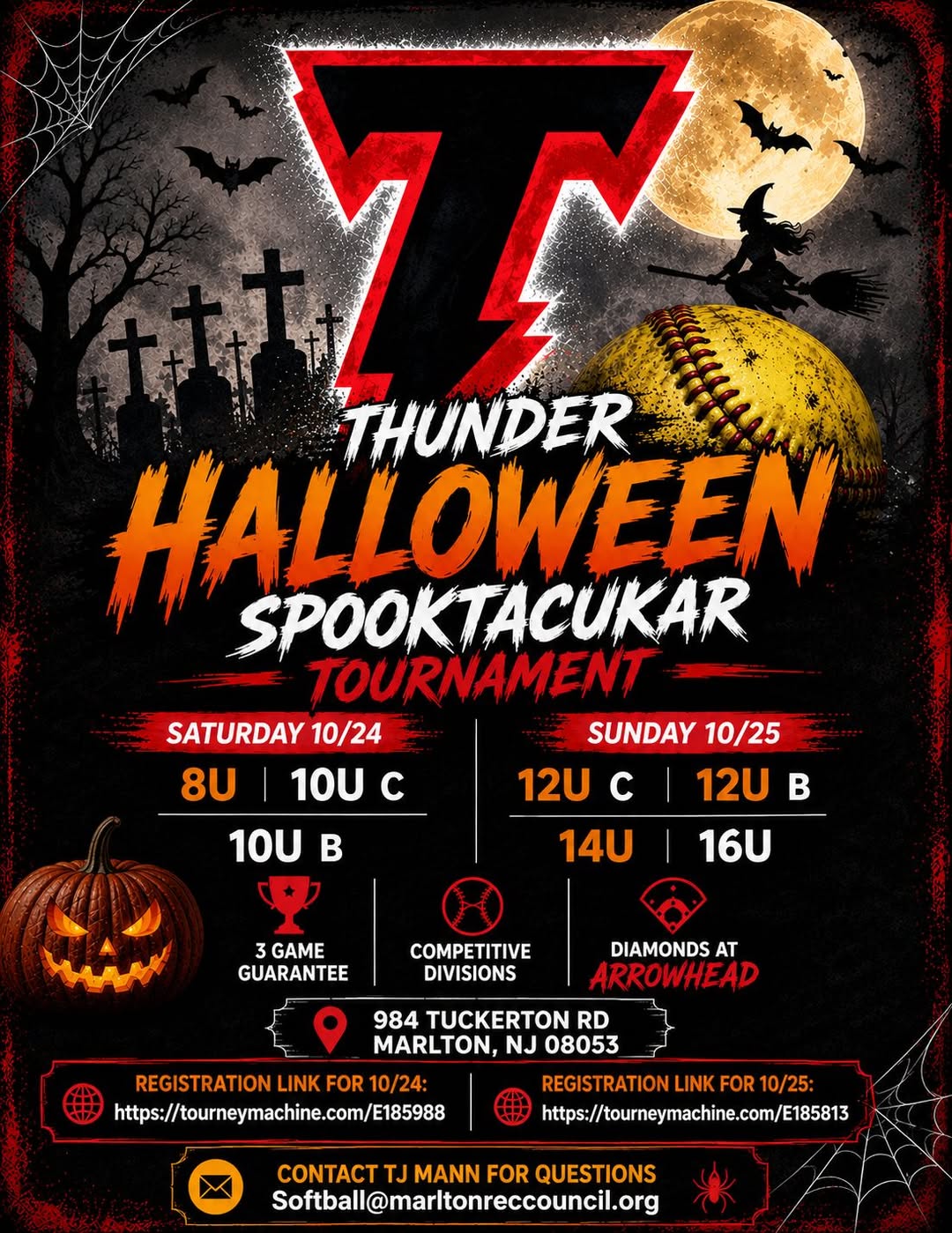 Thunder Halloween Spooktacukar Tournament