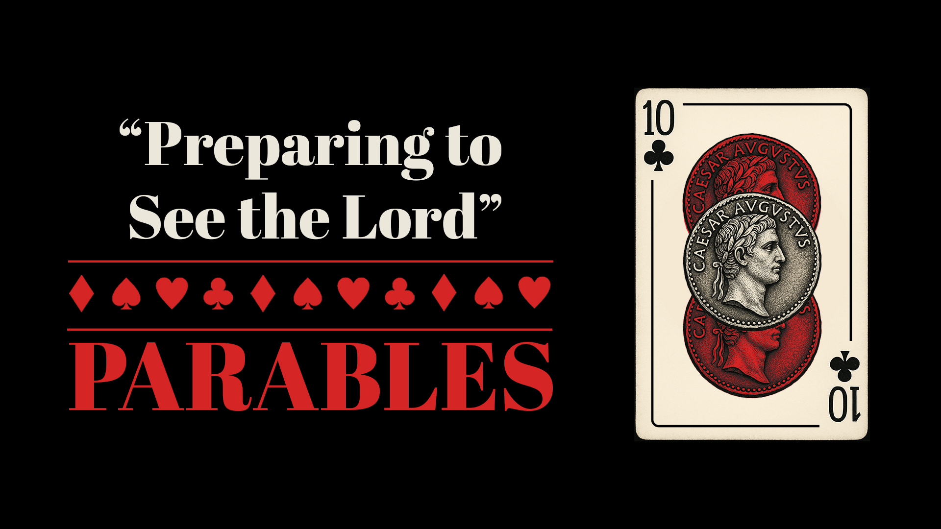 Matthew 25:14-30 • Our Lord Jesus is returning! We want to be found good and faithful when He returns. He has left us with His resources to invest for Him. How are you doing investing them? A Study through the Book of Matthew.