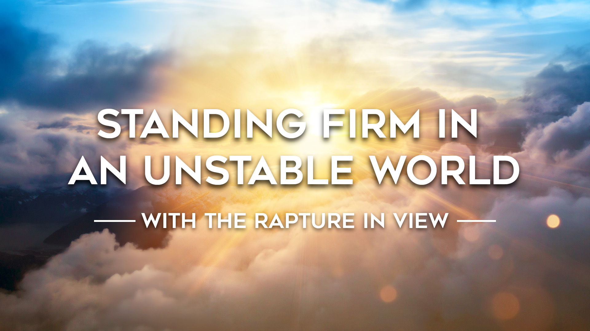 With The Rapture In View