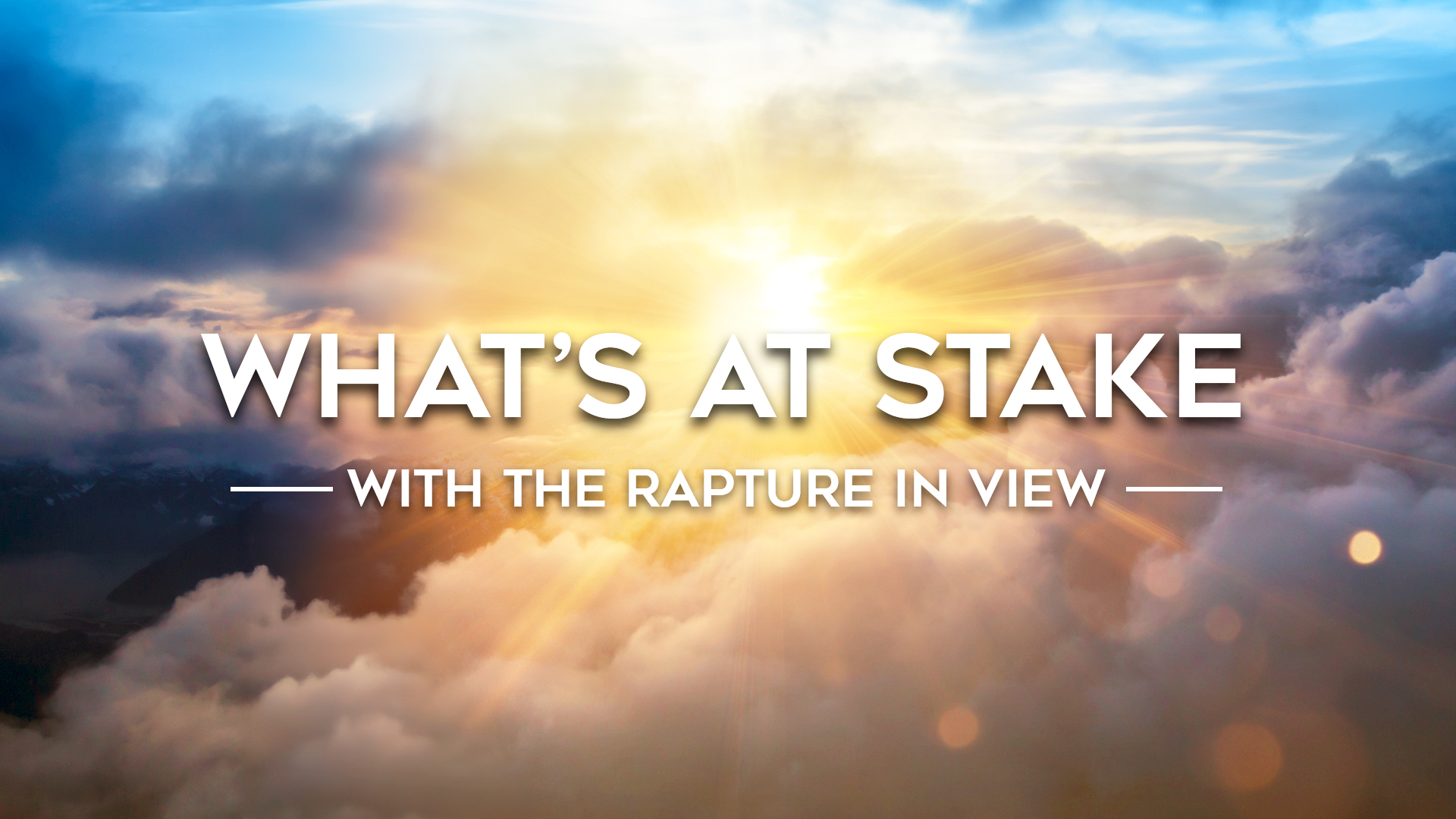 With The Rapture In View