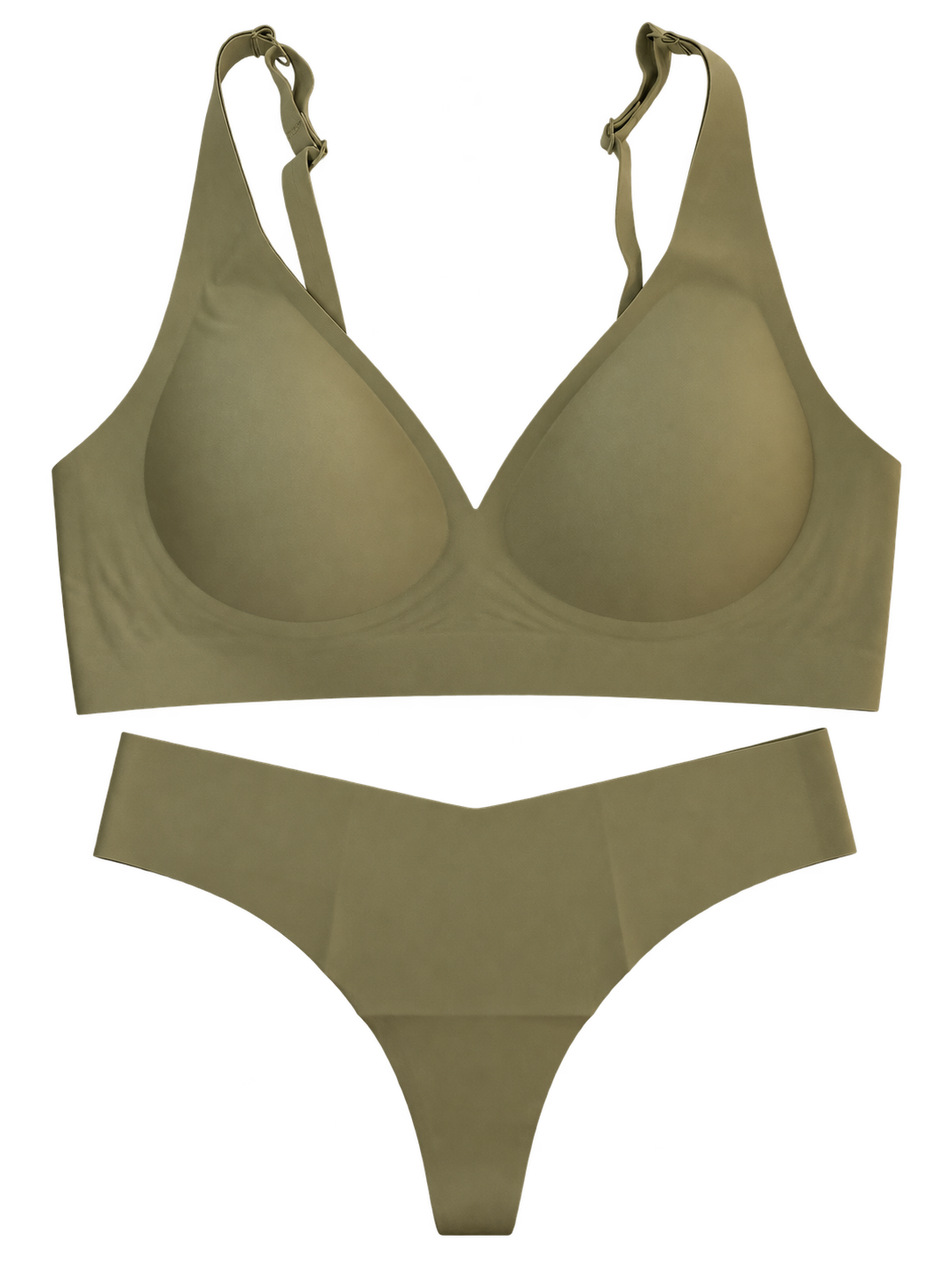 Aura Set en color Oliva