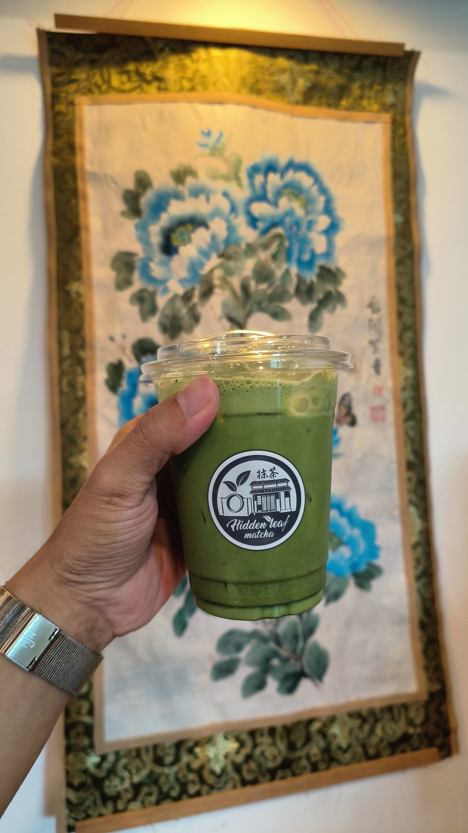 Hidden leaf matcha