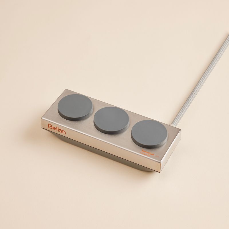 Terminal 3rd Graphite Power Strip