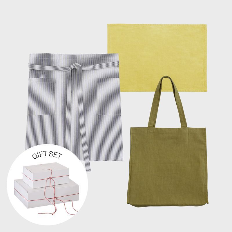 [GIFT SET] Home Fabrics Set - Half Apron