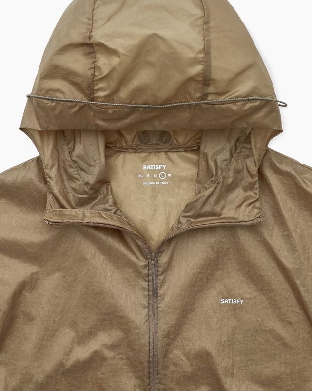 ( K h a k i s ) Satisfy Pertex® Diamond Fuse Windbreaker Falcon