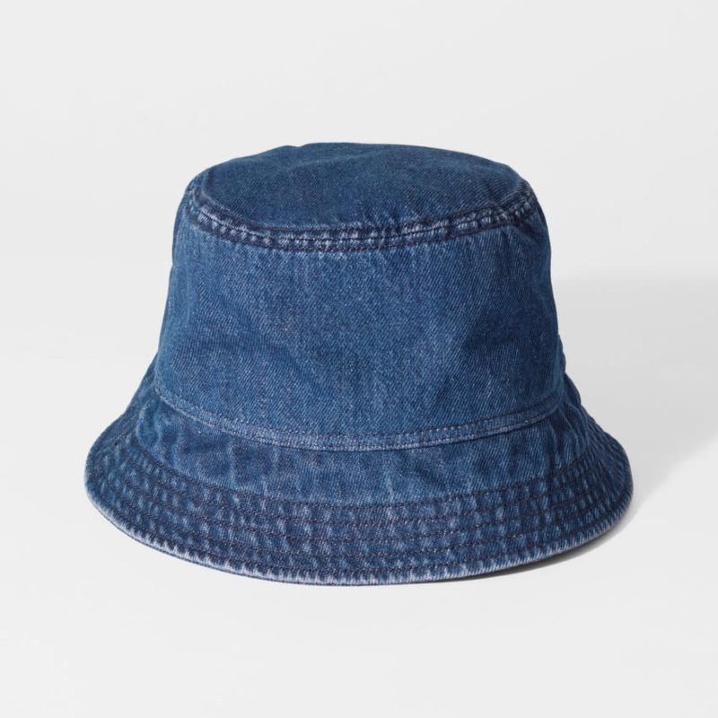 Denim bucket hat