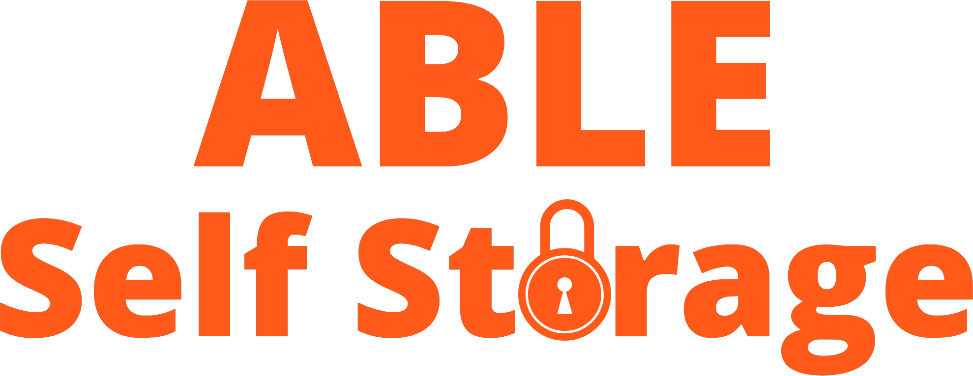 Logo for Able Self Storage, click to go home