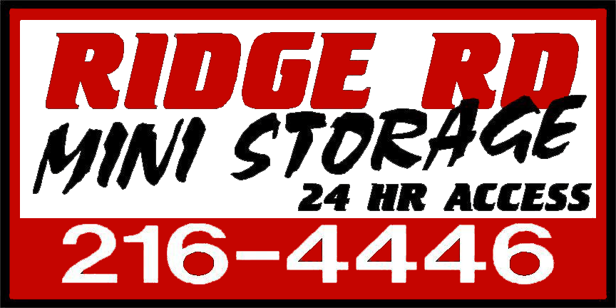 Logo for Ridge Road Mini Storage, click to go home