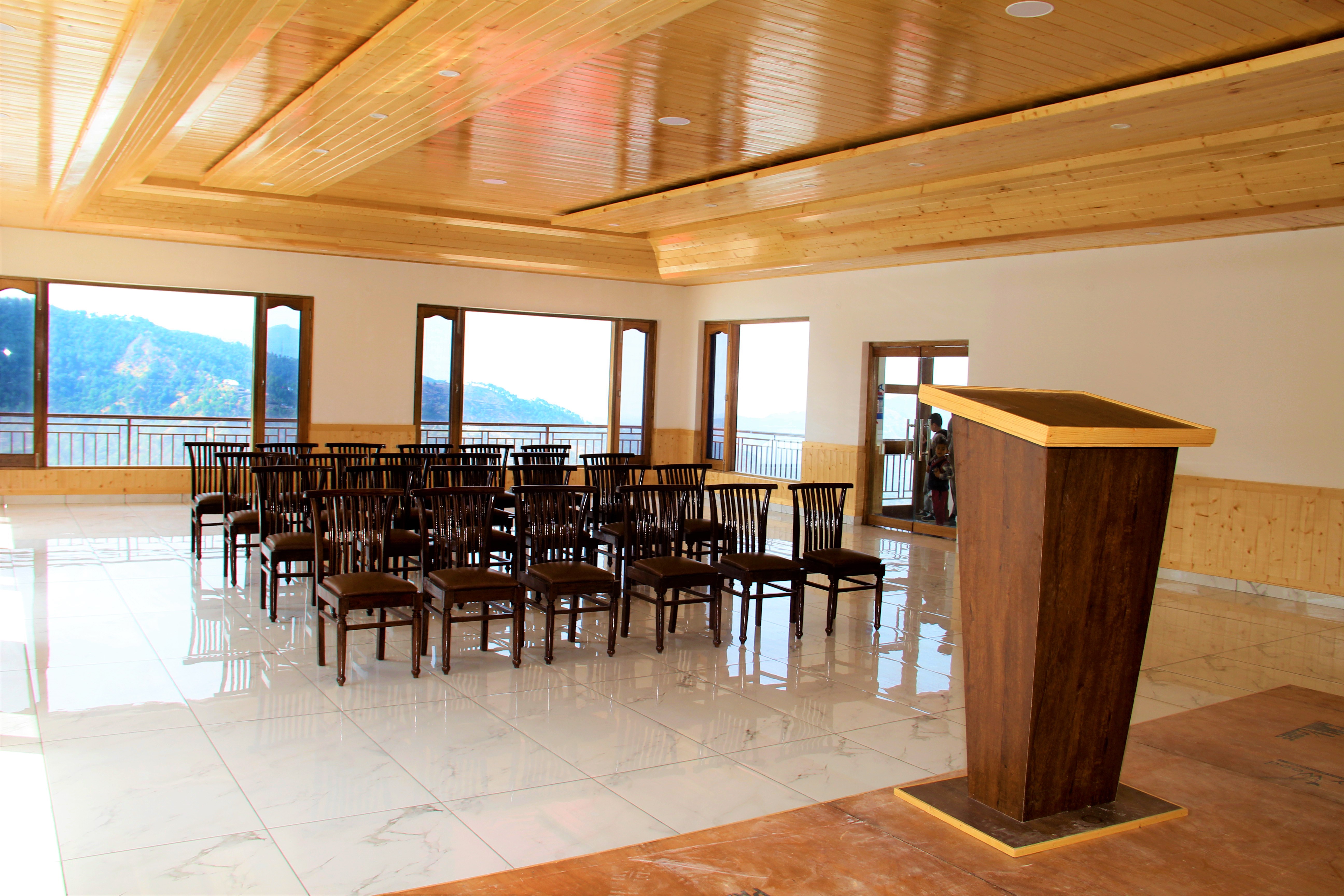 Reception area
