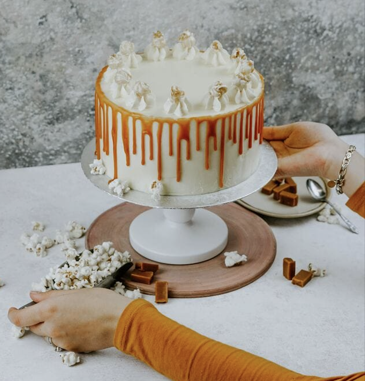 Butterscotch Cream Cake