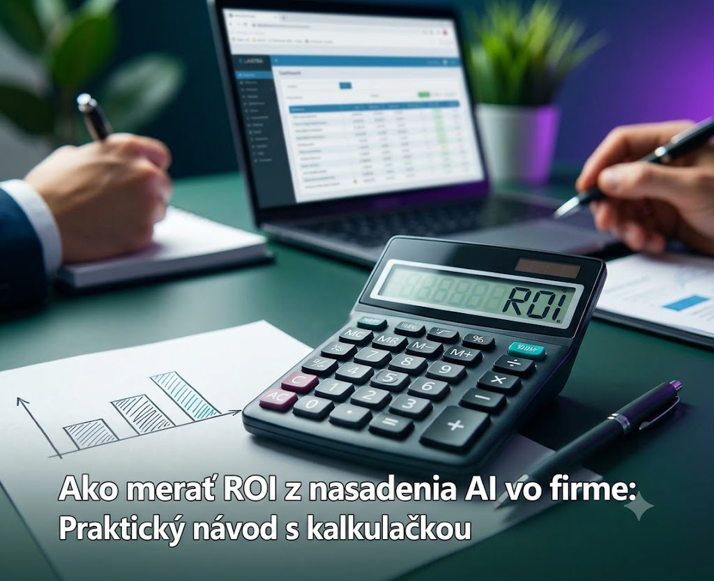 Ako merať ROI z nasadenia AI vo firme: Praktický návod s kalkulačkou
