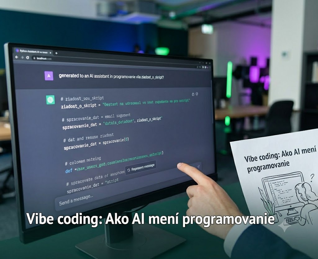 Vibe coding: Ako AI mení programovanie aj pre tých, čo nevedia kódovať