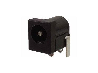 2.1mm標準DCジャック(4A) 内径2.1mm外径5.5mm