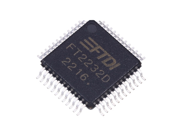 デュアル USB-シリアル変換IC FT2232D