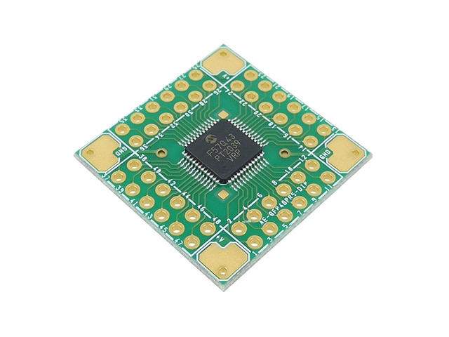 PIC18F57Q43 実装済み変換基板