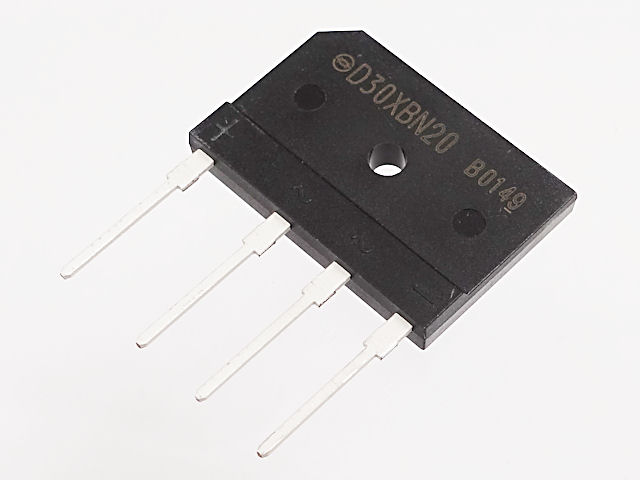 ショットキーバリアダイオードブリッジ 200V30A D30XBN20