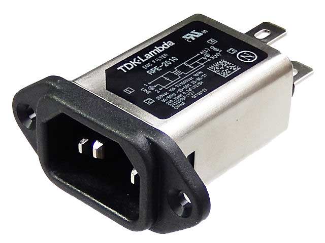 インレット・ノイズフィルター 250V10A RPE-2010