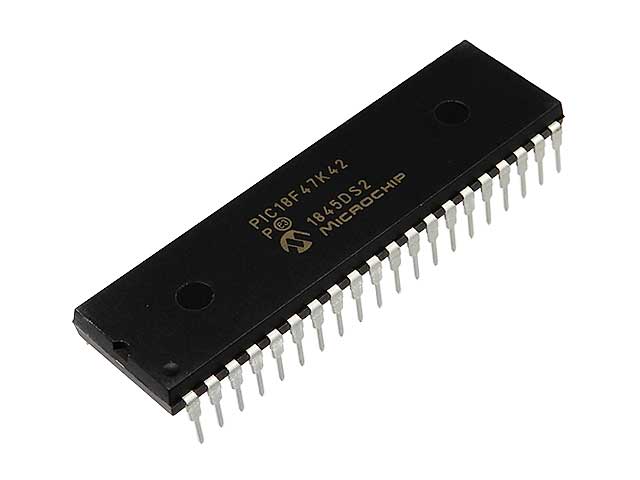 PICマイコン PIC18F47K42-I/P