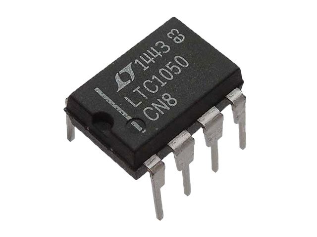 高精度オペアンプ LTC1050CN8 (DIP8)