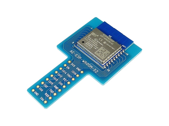 Wi-Fiモジュール ESP-WROOM-02 DIP化キット