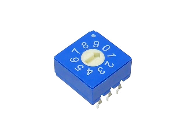 DIPロータリースイッチ 10ポジション 0~9 正論理 ERD110RSZ