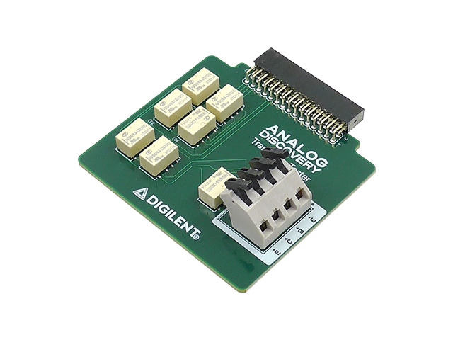 Analog Discovery用トランジスタ・ダイオードテスター