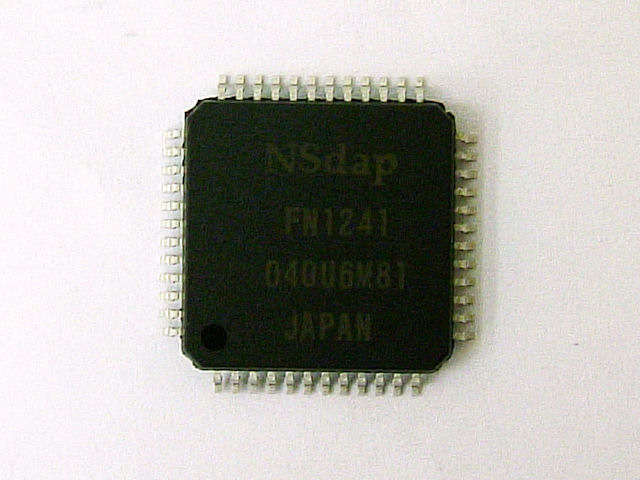 フルーエンシー高品質補間フィルター使用DAコンバーター FN1241