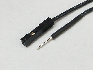 ブレッドボード・ジャンパーワイヤ(オス-メス) 15cm黒