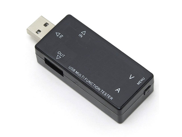 QC3.0 出力OFFタイマー機能内蔵 USB電圧・電流チェッカー（積算電流値機能付）