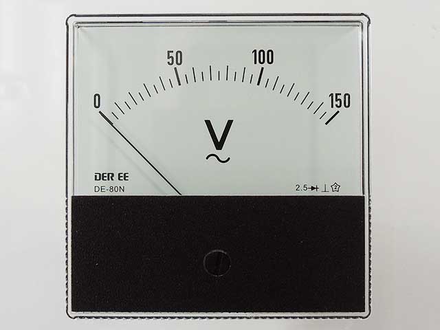 アナログパネルメーター AC150V