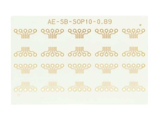 超薄型SOP10変換基板 0.89mmピッチ