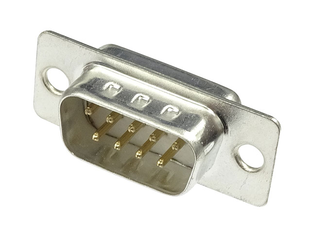 Dサブコネクター 9P・オス(半田付けタイプ)