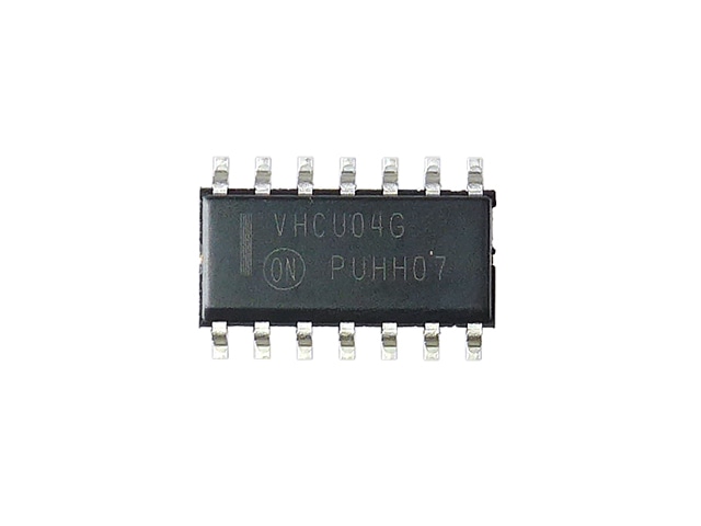 6回路インバーター アンバッファー MC74VHCU04