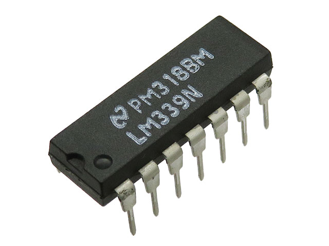 4回路入りコンパレーター LM339