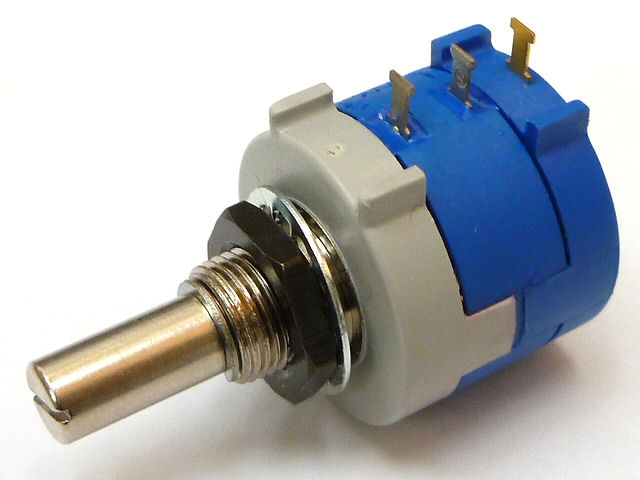 ヘリカルポテンショメーター(ヘリポット) 3590S 100kΩ