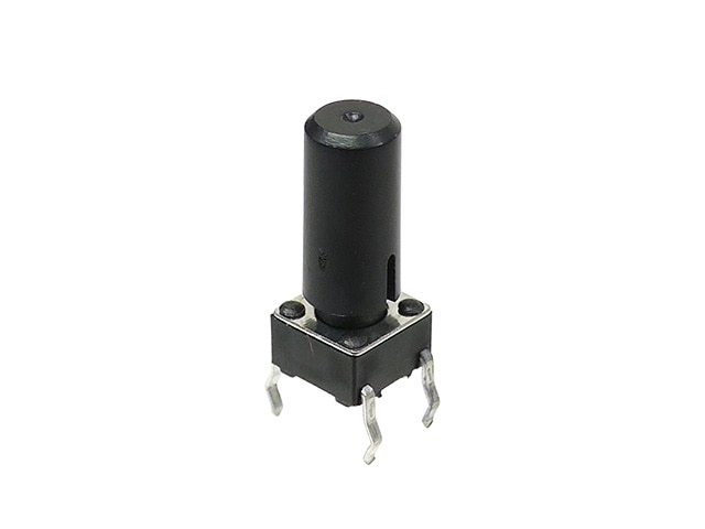 タクトスイッチ TVDP01-G73BB(黒)