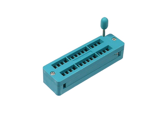 ゼロプレッシャーICソケット 28ピン 300mil幅