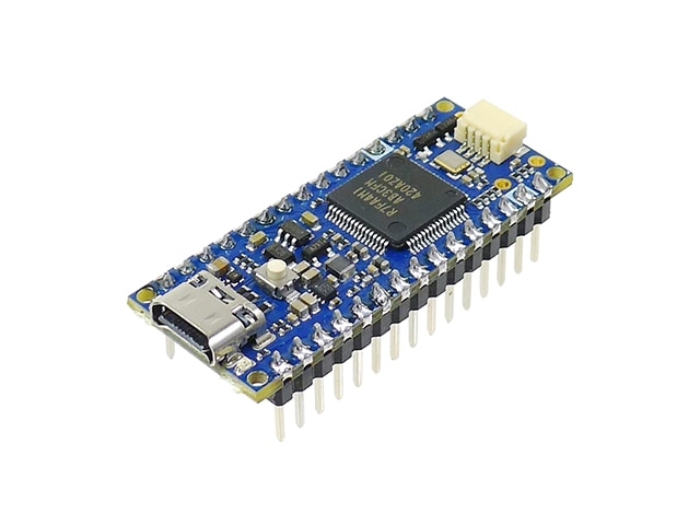 Arduino Nano R4 ピンヘッダー付