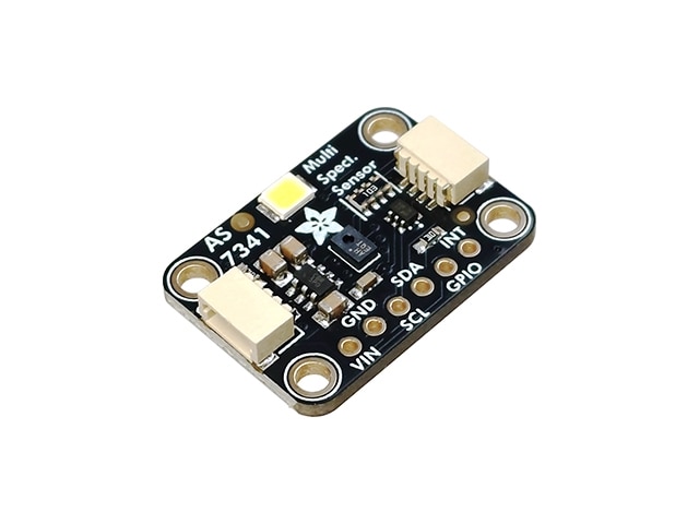 AS7341使用 10ch 光/カラーセンサーモジュール