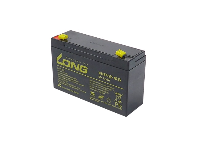 完全密封型鉛蓄電池 6V12Ah WP12-6S