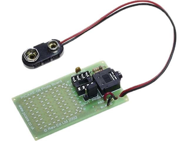 PICAXE-08 プロトボード