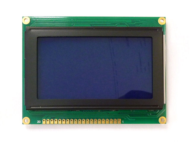 グラフィックLCDモジュール（反転表示）