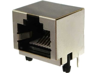 基板取付用LANコネクター(モジュラージャック)(RJ-45)