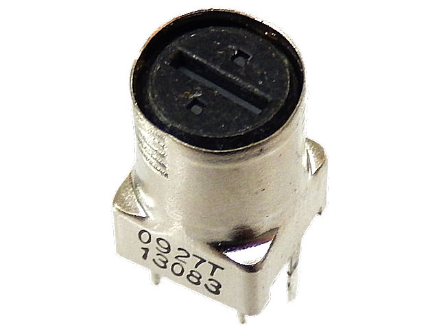 可変インダクター 100μH シールドケース入り[黒]