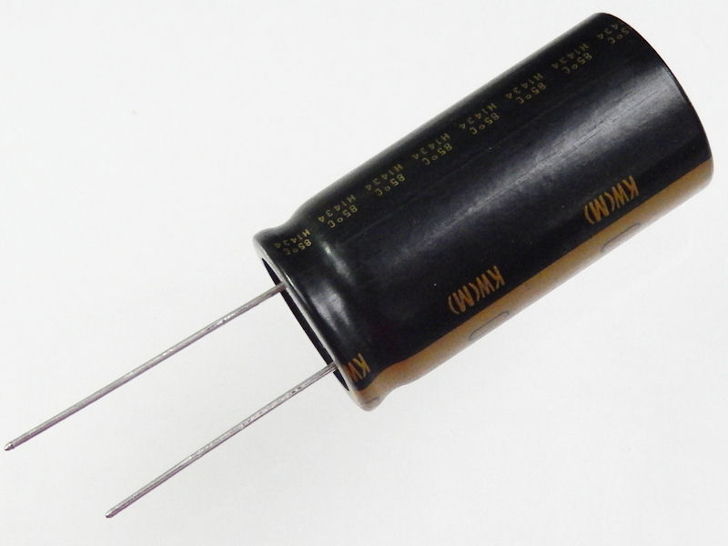 オーディオ用電解コンデンサー10000μF50V85℃ ニチコンKW
