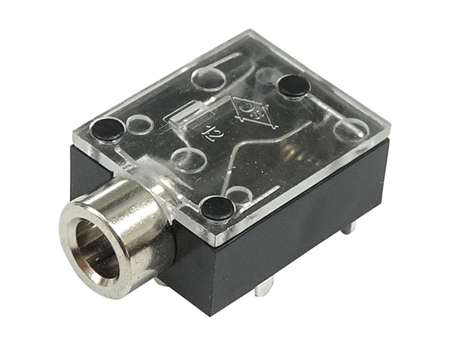 基板取付用3.5mmステレオミニジャック